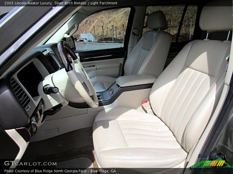 Silver Birch Metallic / Light Parchment 2003 Lincoln Aviator Luxury