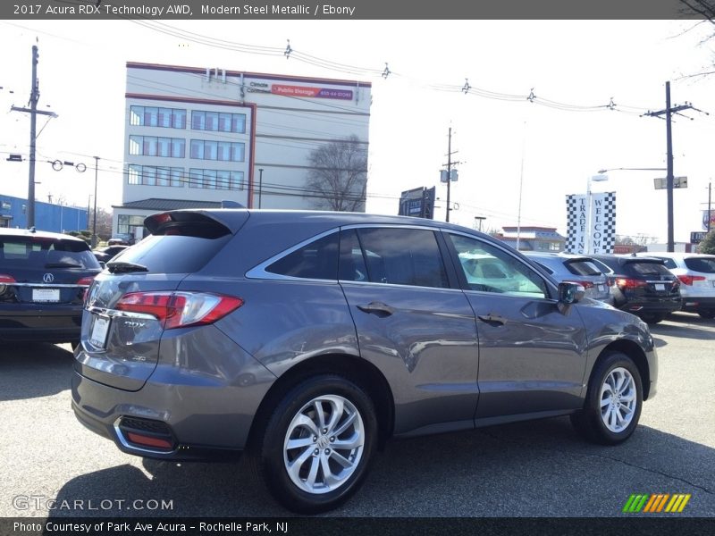 Modern Steel Metallic / Ebony 2017 Acura RDX Technology AWD