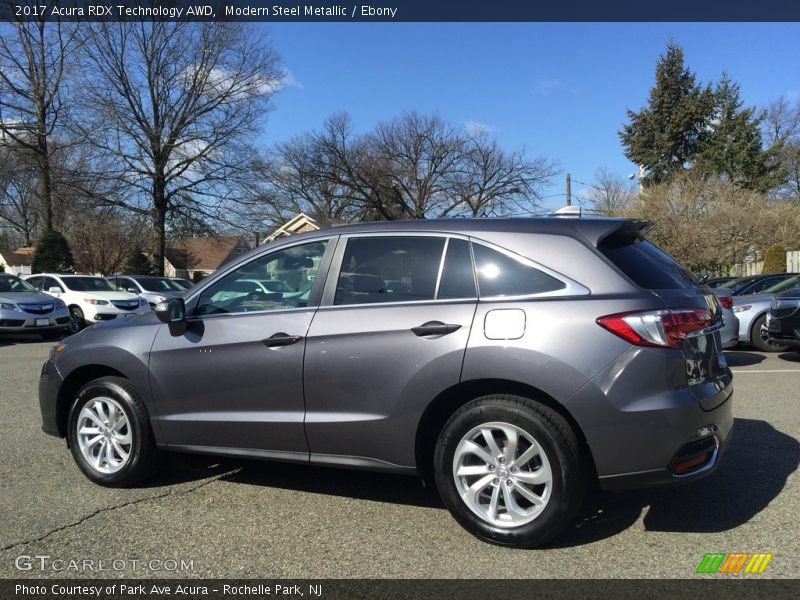 Modern Steel Metallic / Ebony 2017 Acura RDX Technology AWD