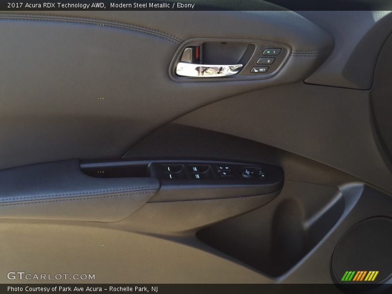 Modern Steel Metallic / Ebony 2017 Acura RDX Technology AWD
