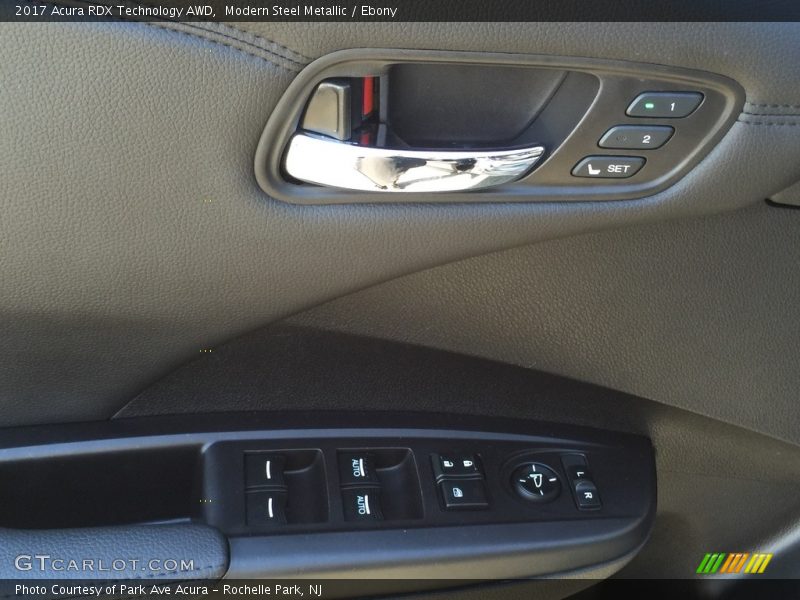 Modern Steel Metallic / Ebony 2017 Acura RDX Technology AWD