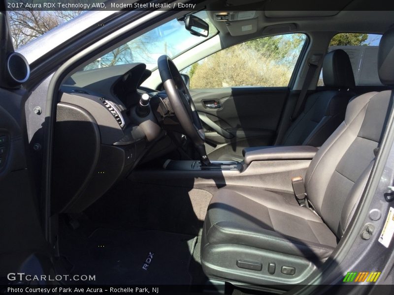 Modern Steel Metallic / Ebony 2017 Acura RDX Technology AWD