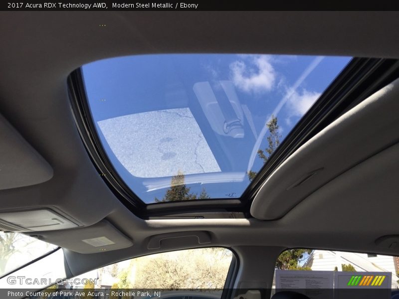 Modern Steel Metallic / Ebony 2017 Acura RDX Technology AWD