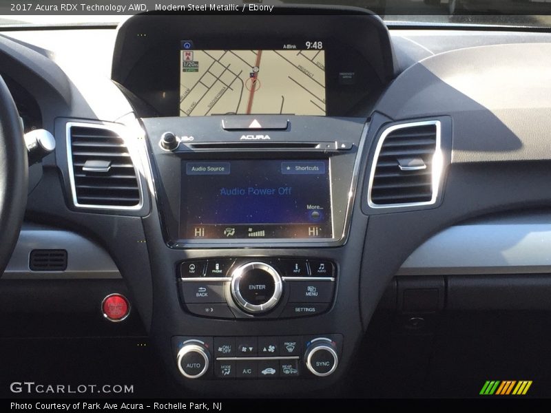 Modern Steel Metallic / Ebony 2017 Acura RDX Technology AWD