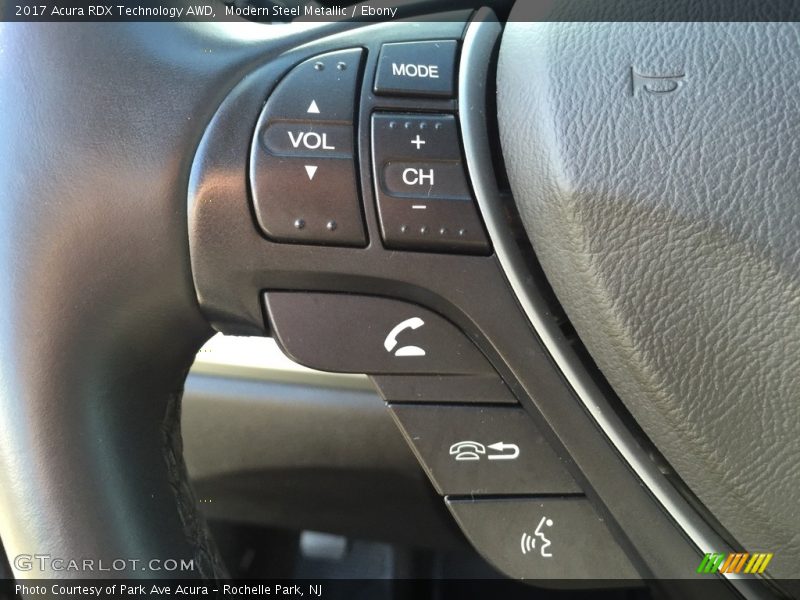 Modern Steel Metallic / Ebony 2017 Acura RDX Technology AWD