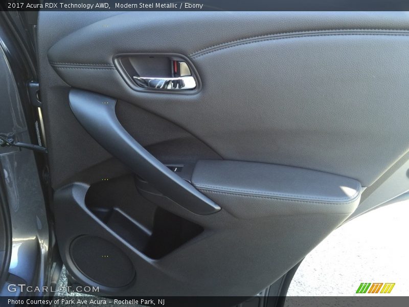 Modern Steel Metallic / Ebony 2017 Acura RDX Technology AWD
