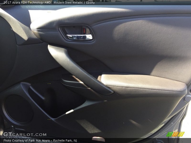 Modern Steel Metallic / Ebony 2017 Acura RDX Technology AWD