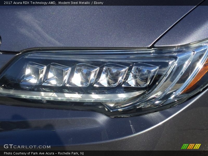 Modern Steel Metallic / Ebony 2017 Acura RDX Technology AWD