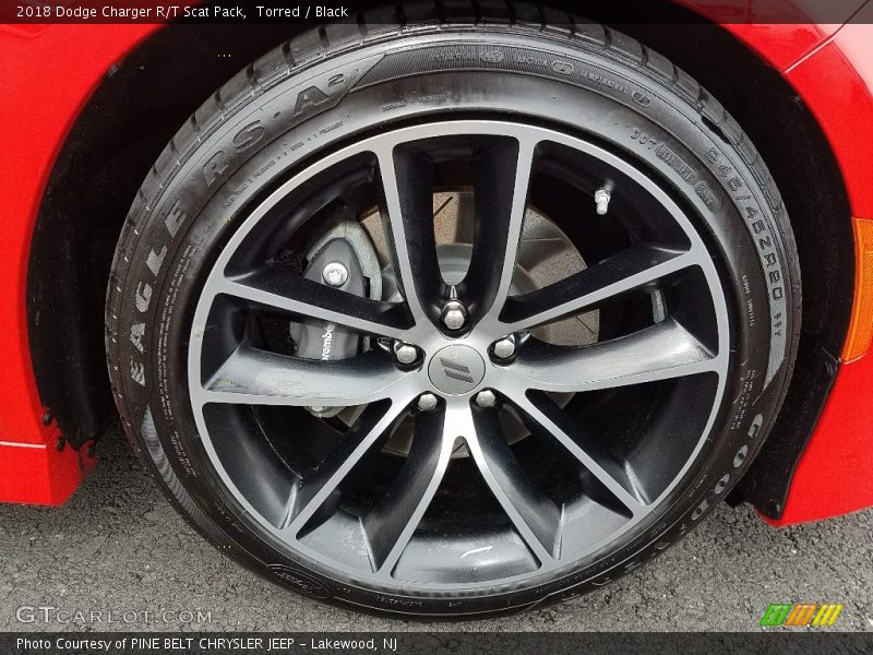 Torred / Black 2018 Dodge Charger R/T Scat Pack