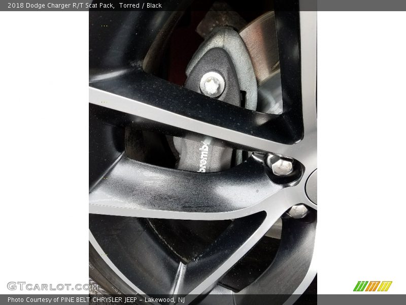 Torred / Black 2018 Dodge Charger R/T Scat Pack