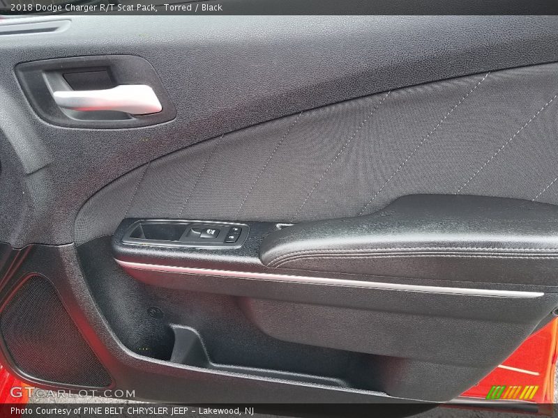 Torred / Black 2018 Dodge Charger R/T Scat Pack
