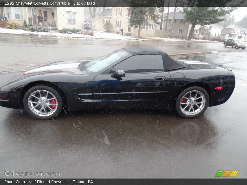 Black / Black 1999 Chevrolet Corvette Convertible
