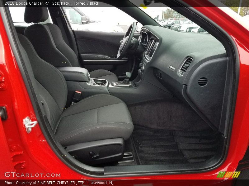 Torred / Black 2018 Dodge Charger R/T Scat Pack