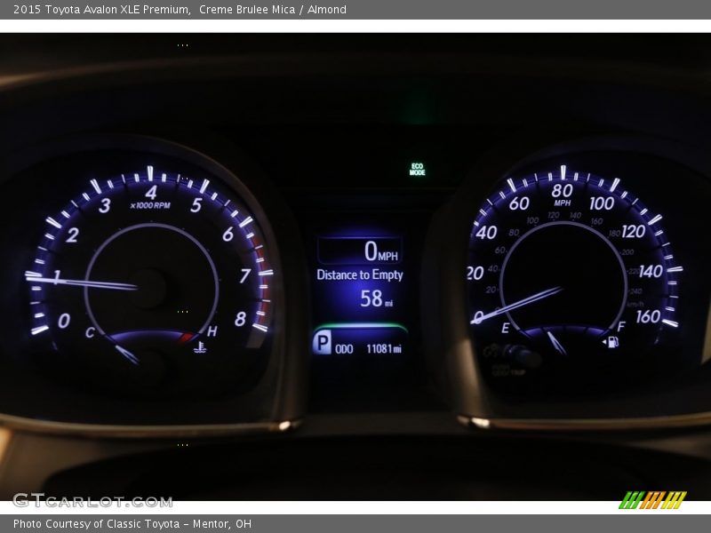 Creme Brulee Mica / Almond 2015 Toyota Avalon XLE Premium