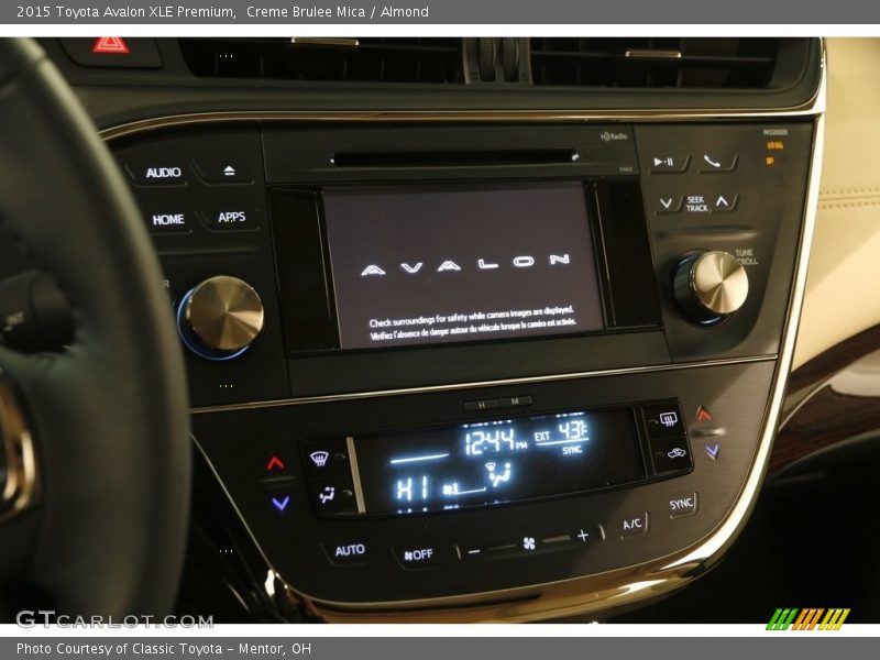 Creme Brulee Mica / Almond 2015 Toyota Avalon XLE Premium