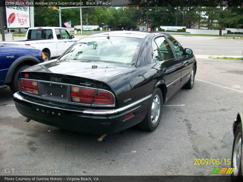 Black / Taupe 1998 Buick Park Avenue Ultra Supercharged