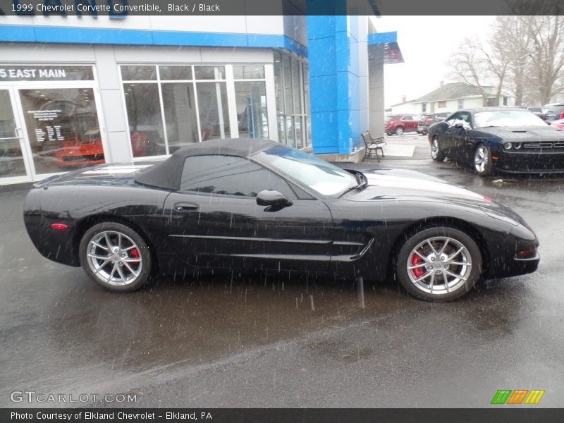 Black / Black 1999 Chevrolet Corvette Convertible