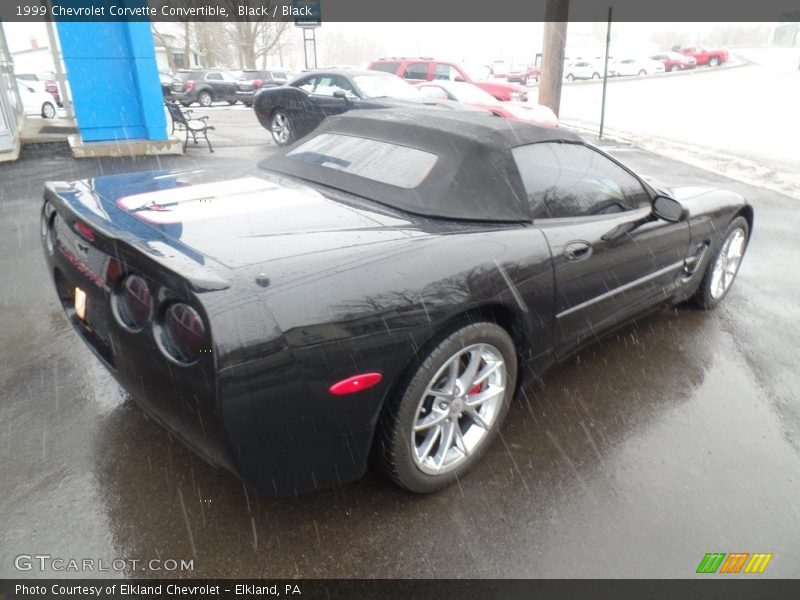 Black / Black 1999 Chevrolet Corvette Convertible