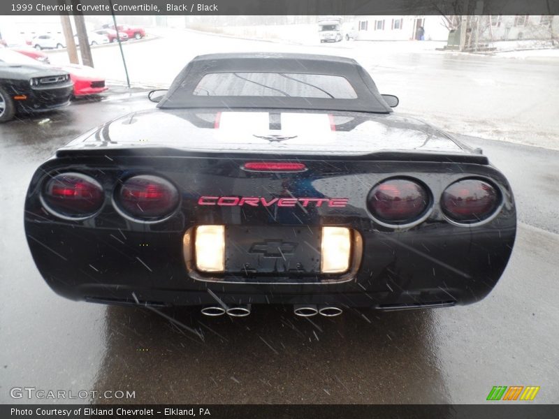 Black / Black 1999 Chevrolet Corvette Convertible