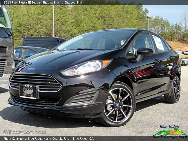 Shadow Black / Charcoal Black 2018 Ford Fiesta SE Sedan