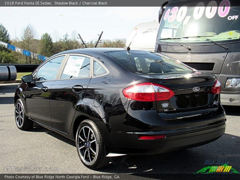 Shadow Black / Charcoal Black 2018 Ford Fiesta SE Sedan