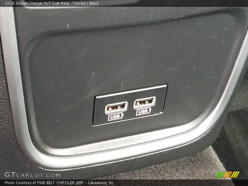 Torred / Black 2018 Dodge Charger R/T Scat Pack