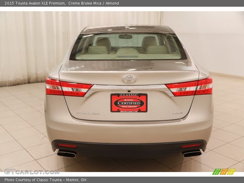 Creme Brulee Mica / Almond 2015 Toyota Avalon XLE Premium
