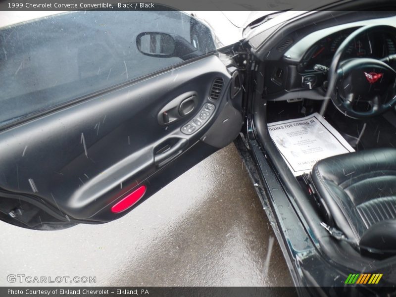 Black / Black 1999 Chevrolet Corvette Convertible