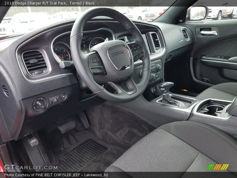 Torred / Black 2018 Dodge Charger R/T Scat Pack