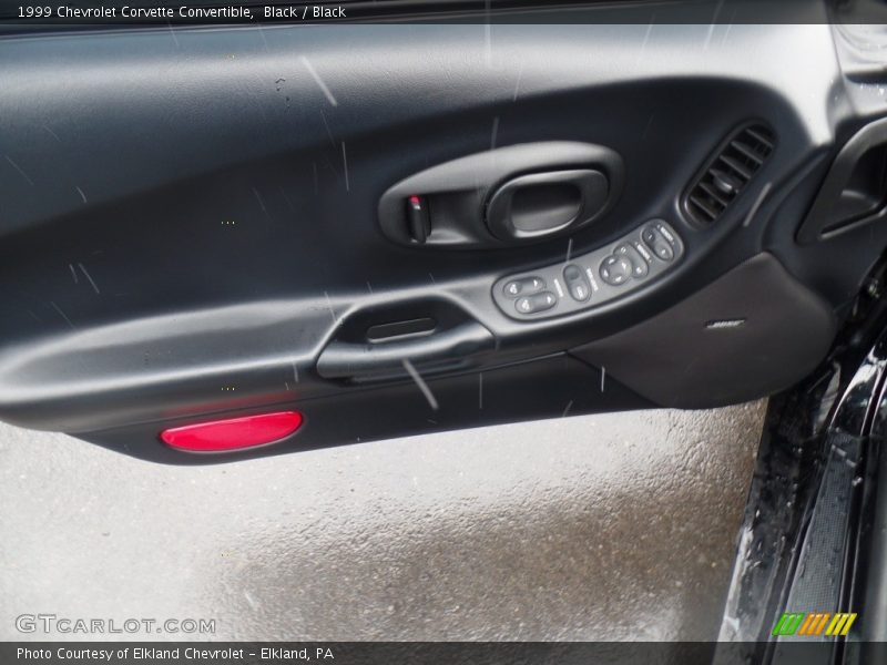 Black / Black 1999 Chevrolet Corvette Convertible