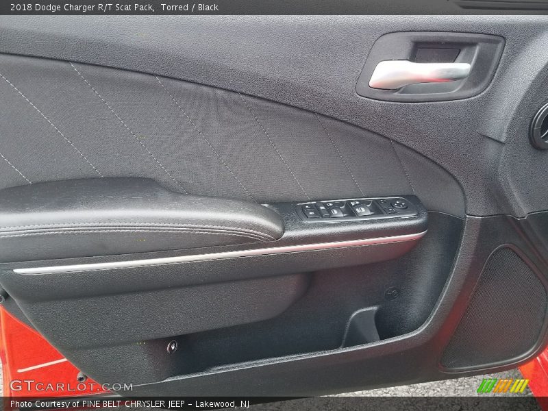 Torred / Black 2018 Dodge Charger R/T Scat Pack