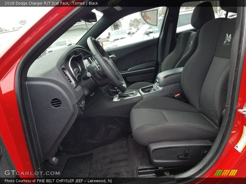 Torred / Black 2018 Dodge Charger R/T Scat Pack