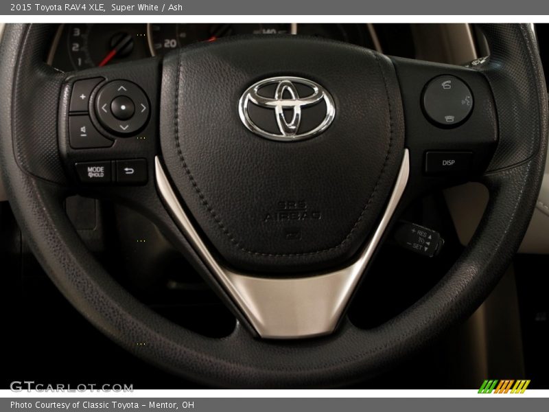 Super White / Ash 2015 Toyota RAV4 XLE