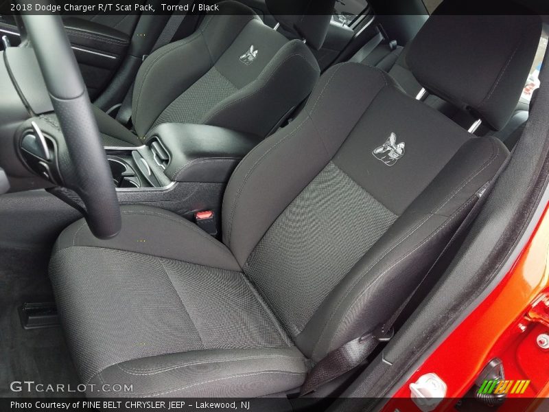 Torred / Black 2018 Dodge Charger R/T Scat Pack