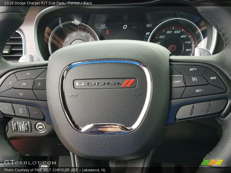 Torred / Black 2018 Dodge Charger R/T Scat Pack