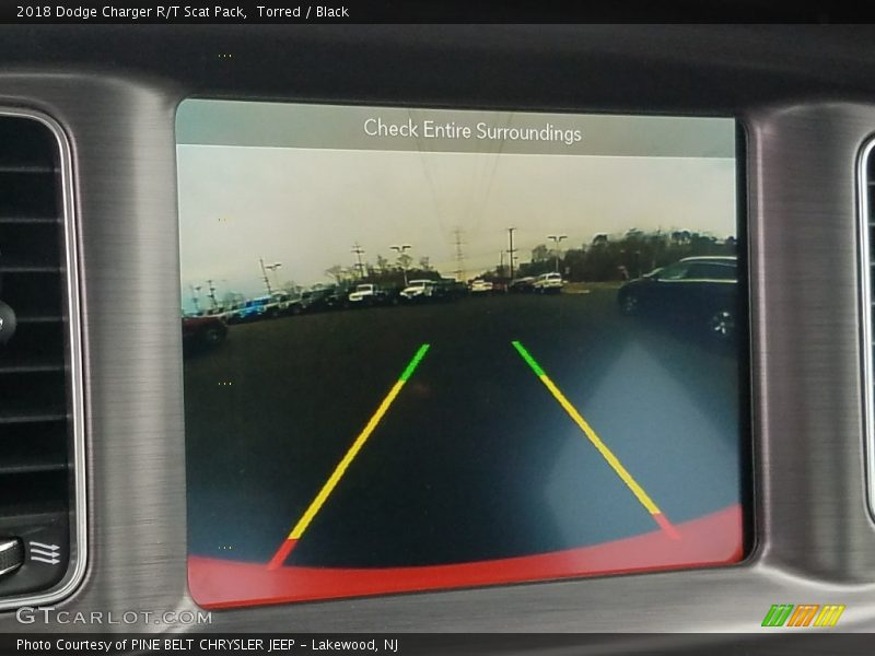 Torred / Black 2018 Dodge Charger R/T Scat Pack