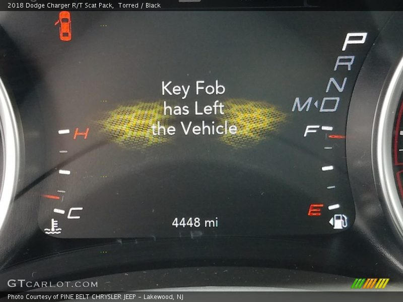 Torred / Black 2018 Dodge Charger R/T Scat Pack