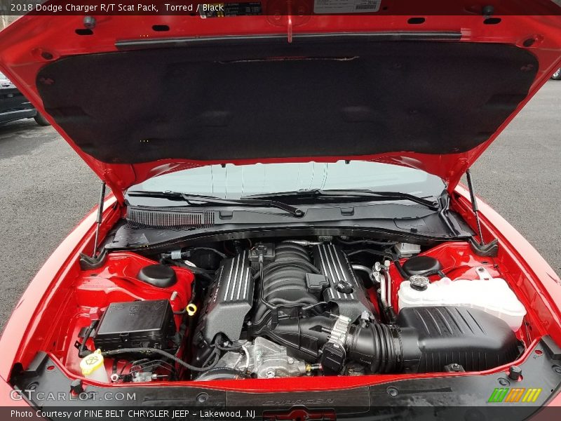Torred / Black 2018 Dodge Charger R/T Scat Pack
