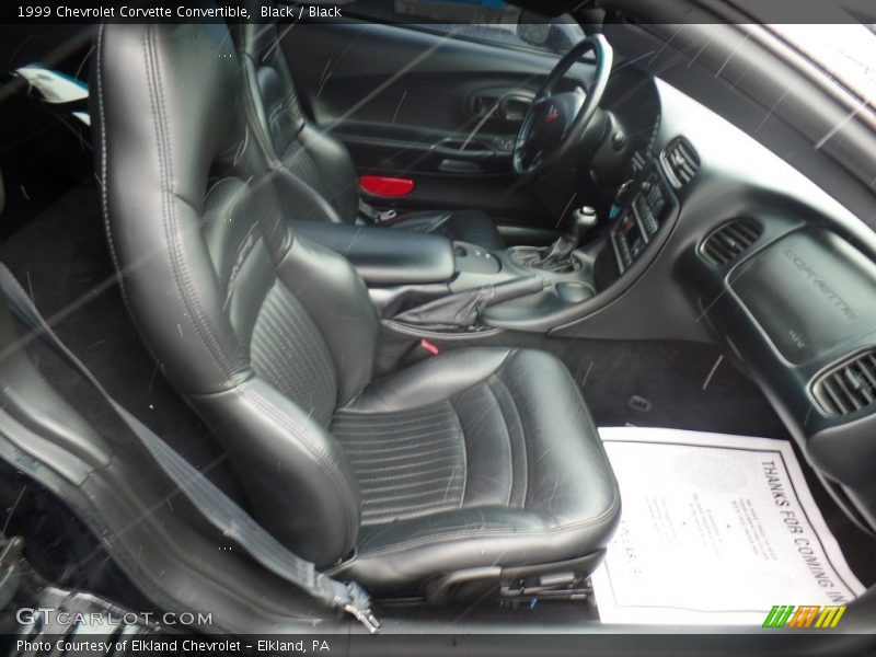 Black / Black 1999 Chevrolet Corvette Convertible