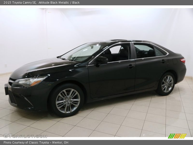 Attitude Black Metallic / Black 2015 Toyota Camry SE