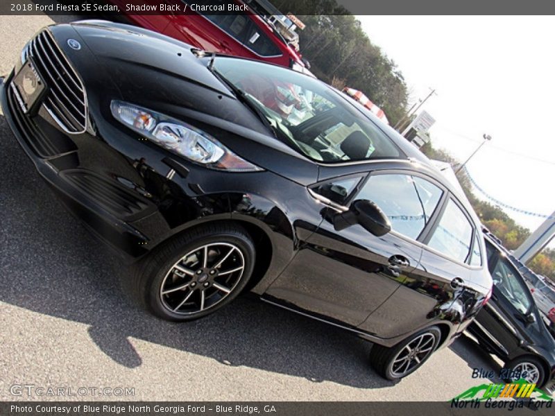 Shadow Black / Charcoal Black 2018 Ford Fiesta SE Sedan