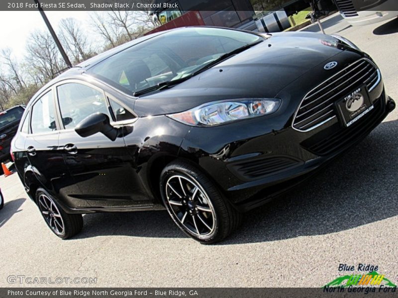 Shadow Black / Charcoal Black 2018 Ford Fiesta SE Sedan