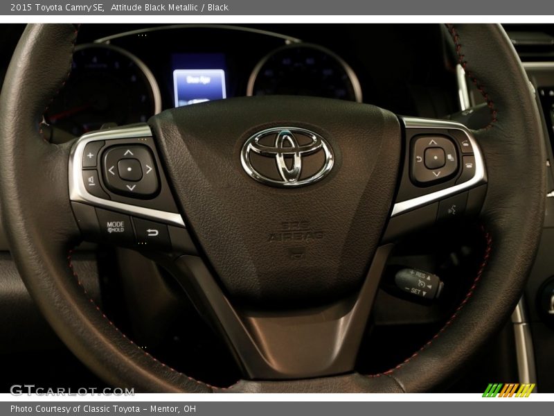 Attitude Black Metallic / Black 2015 Toyota Camry SE