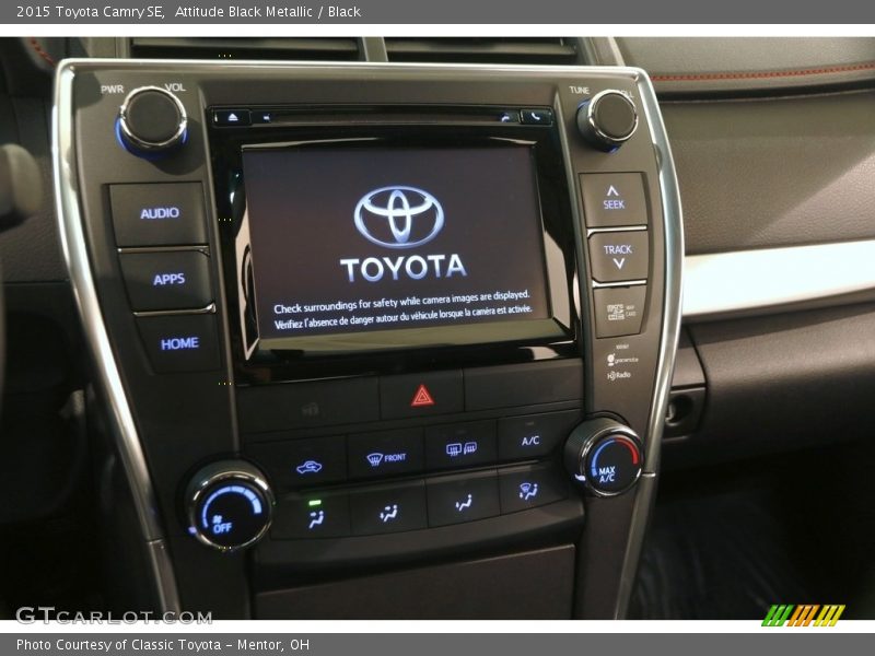 Attitude Black Metallic / Black 2015 Toyota Camry SE