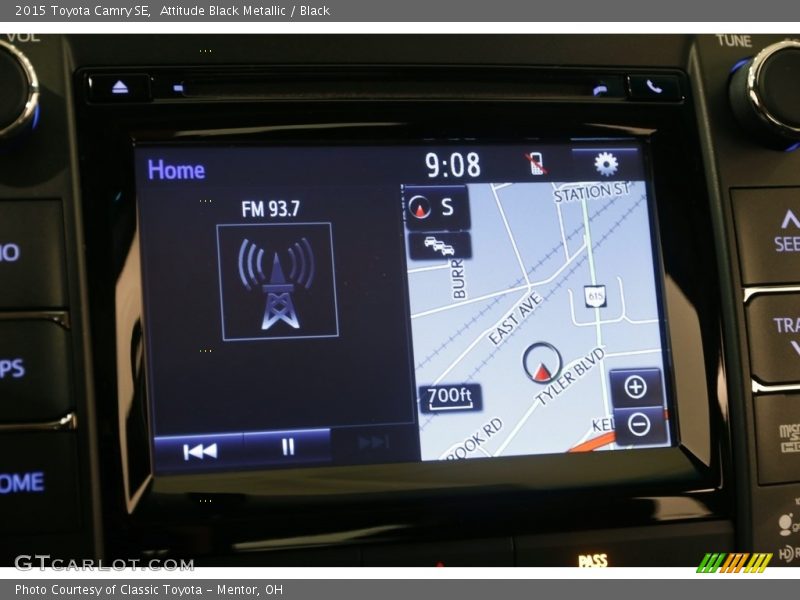 Attitude Black Metallic / Black 2015 Toyota Camry SE