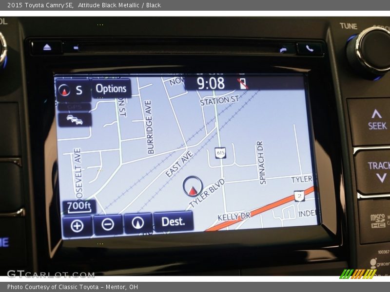 Attitude Black Metallic / Black 2015 Toyota Camry SE