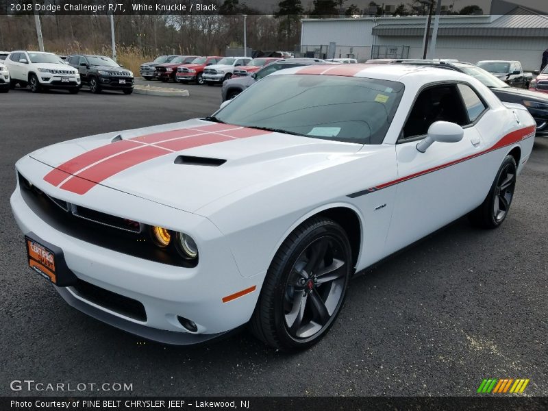 White Knuckle / Black 2018 Dodge Challenger R/T
