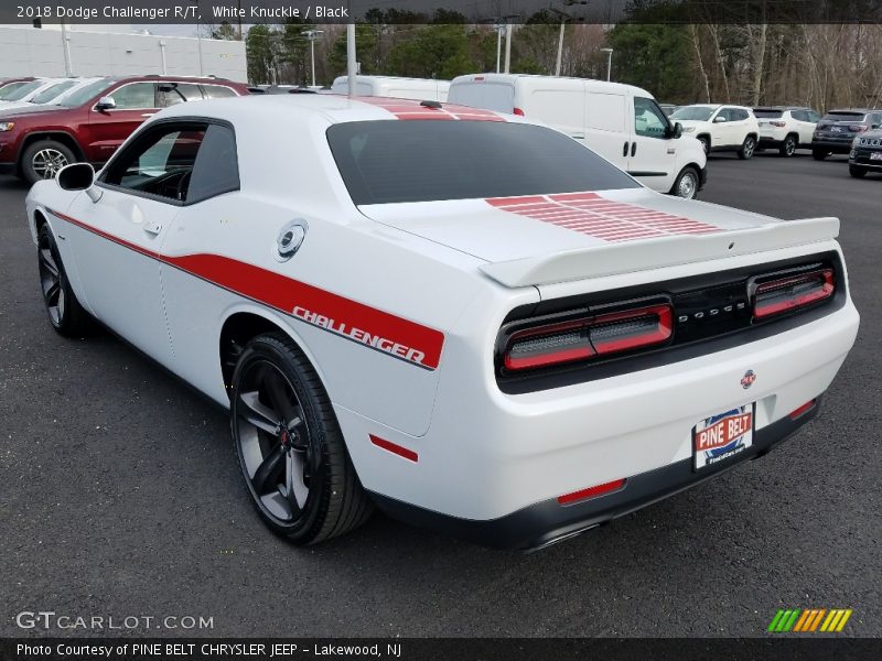 White Knuckle / Black 2018 Dodge Challenger R/T