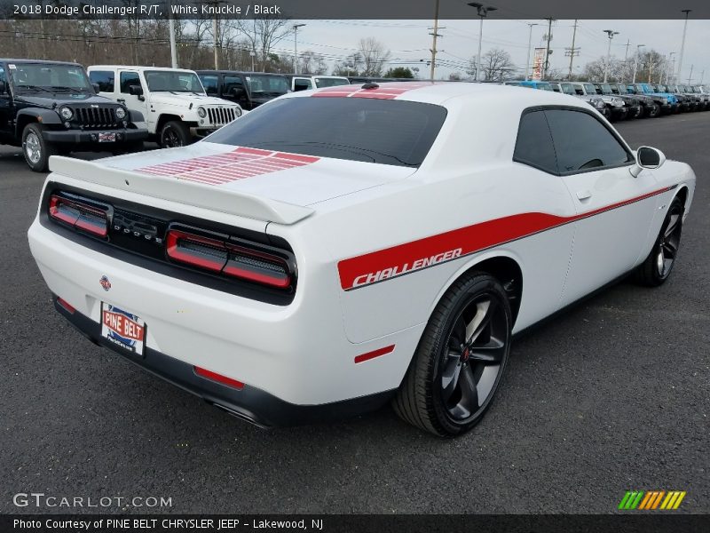 White Knuckle / Black 2018 Dodge Challenger R/T