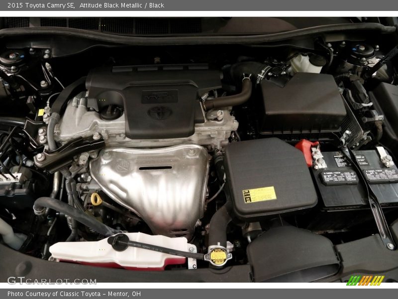 Attitude Black Metallic / Black 2015 Toyota Camry SE